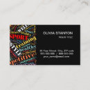 Search for activity business cards Fitness