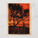 Search for vintage tropical postcards Sunset