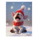 Search for french christmas posters Puppy