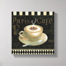 Search for french cafe canvas prints Dining