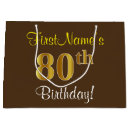Search for 80th birthday gift bags 80 years old