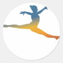 Search for acrobatics stickers Girl