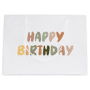 Search for funky gift bags Typography