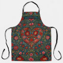 Search for hearts design aprons Green