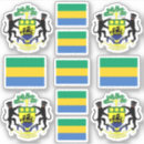 Search for flag of gabon stickers Coat of arms