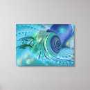 Search for mixed media canvas prints Blue