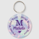 Search for lilac rounded key rings Initial