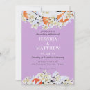 Search for tangerine wedding invitations Botanical