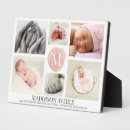 Search for newborn baby plaques Photo collage