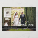 Search for three photo thank you cards White