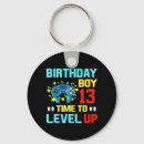Search for thirteen birthday key rings Boy