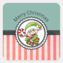 Search for red candy cane stripes stickers Merry christmas