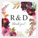 Search for pink purple monogram stickers Floral