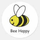 Search for buzzing bee stickers Yellow