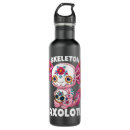 Search for sugar skull water bottles Skeleton