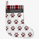 Search for paw print christmas stockings Dog
