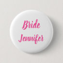 Search for chic wedding badges Bride