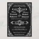 Search for gothic rehearsal dinner invitations Vintage