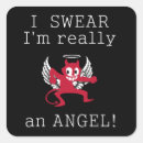 Search for funny angel stickers Devil