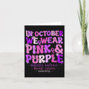 Search for violence cards October