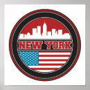 Search for united states city flags posters Manhattan