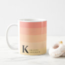 Search for pinkish mugs Initials