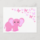 Search for pink elephants postcards Baby