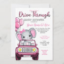 Search for car baby shower invitations Pink