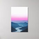 Search for pink sky canvas prints Sunrise