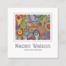 Search for paisley business cards Design