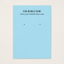 Search for mighty business cards Earring holder