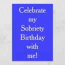 Search for sobriety invitations Sober