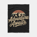 Search for adventure awaits blankets Camping gear