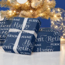 Search for retirement wrapping paper Retiree