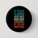 Search for 11th birthday badges Years