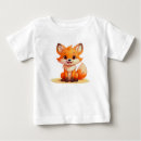 Search for fox baby shirts Kawaii