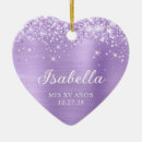 Search for lavender christmas tree decorations Girly