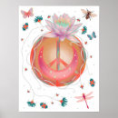 Search for peace butterflies posters Boho