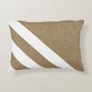 Search for burlap cushions White