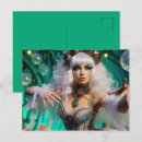 Search for futuristic postcards Green