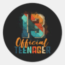 Search for 13 year old stickers Teenager
