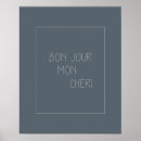 Search for bonjour posters French