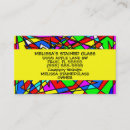 Search for stained business cards Artist