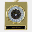 Search for 50th wedding anniversary christmas tree decorations Black