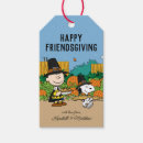 Search for charlie brown gift tags Friendsgiving