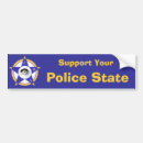Search for support police bumper stickers Politics