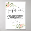 Search for flower pacifiers Girl baby shower