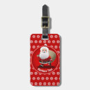 Search for santa claus luggage tags Noel