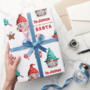 Search for gnomes christmas wrapping paper Typography