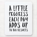 Search for progress mouse mats Motivational